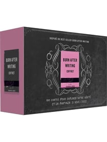 Burn after writing : coffret