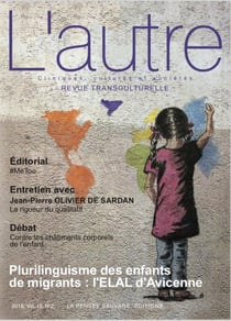 Revue transculturelle - L'autre n.19/2 : plurilinguisme de l'enfant : l'ELAL d'Avicenne