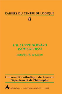 The Curry Howard isomorphism