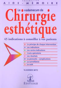 Le vademecum de chirurgie esthétique