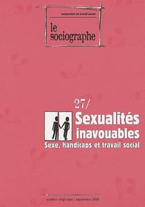 Sexualite Inavouables Le Sociographe N° 27