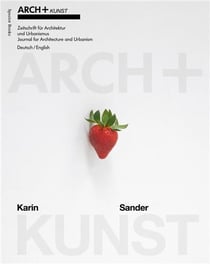 Arch+kunst: karin sander /anglais/allemand