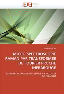 Micro spectroscopie raman par transformee de fourier proche infrarouge