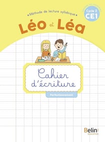 Léo et Léa : CE1 - cahier d'écriture