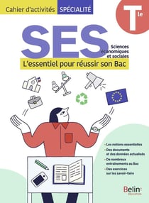 Sciences économiques et sociales : cahier d'activité spécialite, terminale