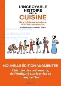L'incroyable histoire de la cuisine : De la préhistoire à nos jours, 500 000 ans d'aventure