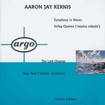 Kernis: Symphony In Waves- String Quartet 'Musica Celestis'