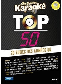 Coffret karaoke top 50