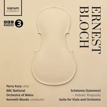 Schelomo - Suite pour alto et orchestre