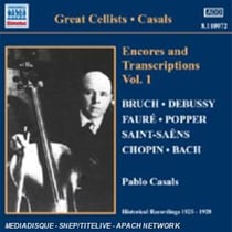 Encores Et Transcriptions /Vol.1