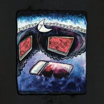 The moon rang like a bell