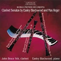 Blackwood & Reger Clarinet Sonatas
