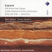 Old american songs, eight poems of emily dickinson, billy the kid...