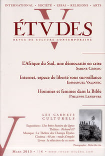 Revue etudes