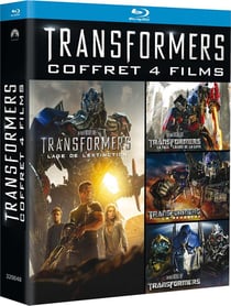 Transformers - Quadrilogie : Transformers + Transformers 2 - La revanche + Transformers 3 - La face cachée de la Lune + Transformers : l'âge de l'extinction
