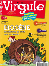 Virgule N°166 Diogène, le Philosophe grec qui vivait dans un tonneau - octobre 2018