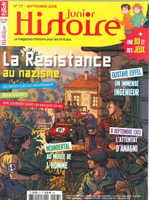Histoire Junior N°77 La Résistance - septembre 2018