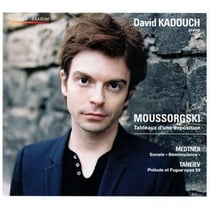 Moussorgski : tableaux d'une exposition - Medtner : sonate - Taneiev : prélude & fugue
