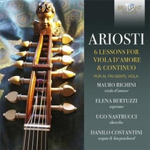 Attilio Ariosti : 6 leçons pour viole d'amour et continuo