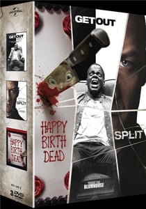 Coffret : Get Out + Split + Happy Birth Dead