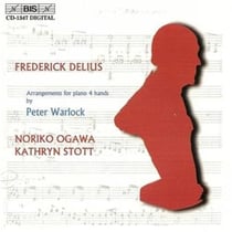 Arrangements for piano four hands by Peter Warlock