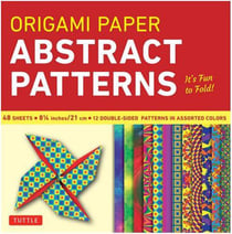 Origami paper : abstract patterns