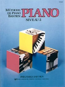 Méthode de piano Bastien - niveau 2