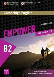 Empower B2 Upper-Intermediate Student's Book with Online Assessment and Practice + Online Workbook