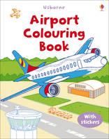 AIRPORT FIRST COLOURING BOOK - WITH STICKERS