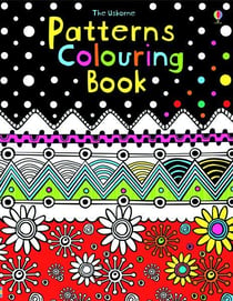 Patterns colouring book