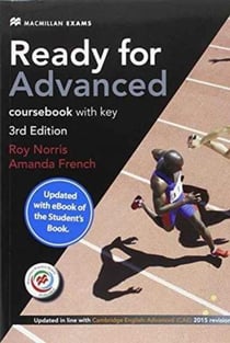 READY FOR ADVANCED COURSEBOOK WITH KEY, MPO AND EBOOK PACK - 3RD EDITION 2015 UPDATED EXAM
