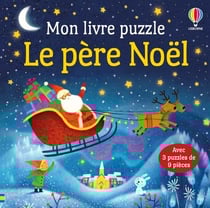 Mon livre puzzle : Le père Noël