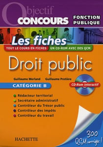 Objectif concours : droit public - catégorie B