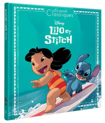 Chemise à élastique 3 rabats A4 Lilo & Stitch bleu