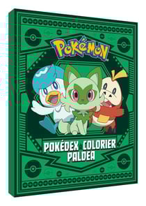 Pokémon : Pokedex à colorier : De Kanto à Paldea
