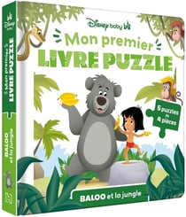 Mon premier livre puzzle : Disney Baby : Baloo et la Jungle