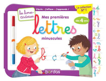 Les livres-ardoises : mes premières lettres minuscules - à partir de 4 ans (édition 2017)