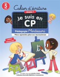 Je suis en cp - cahier d'écriture pour droitiers et gauchers