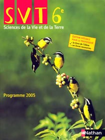Sciences de la vie et de la terre 6eme