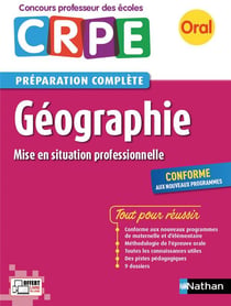 Géographie - CRPE - préparation complète - oral (édition 2017)