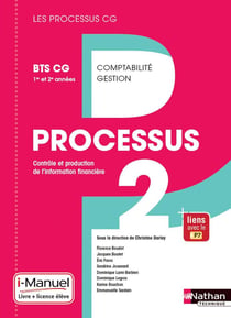 LES PROCESSUS 2 : BTS CG - 1ère et 2e années - livre et licence de l'élève (édition 2017)