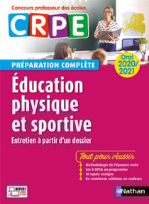 Annales CRPE : éducation physique et sportive - oral (édition 2020/2021)