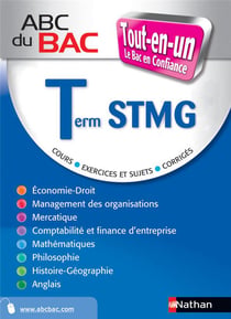 ABC du bac confiance : tout-en-un - terminale STMG