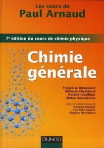 Les cours de paul arnaud - chimie physique (7e édition)