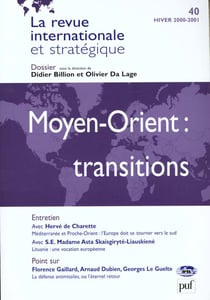 Moyen-orient : transitions (hiver 2000-2001)