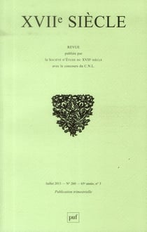 REVUE XVIIIE SIECLE n.260 : relire Malherbe