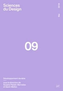 SCIENCES DU DESIGN Tome 9 : développement durable (édition 2019)