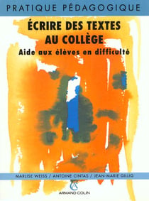 Ecrire des textes au college