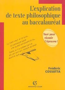 L'explication de texte philosophique au baccalaureat