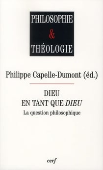 Dieu en tant que Dieu - La question philosophique
